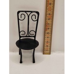 Stol i metal (brugt)