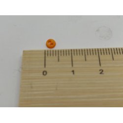 1 stk knap i plastik (ny) 1:12/1:16 � 0,4 cm