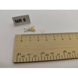 Meget lille pynte kanin i resin (ny)