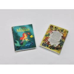 Eventyr bog Den lille havfrue (hndlavet)