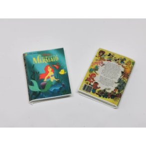 Eventyr bog Den lille havfrue (hndlavet)