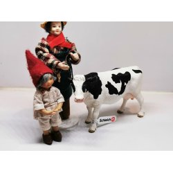 Schleich sort broget ko (ny)
