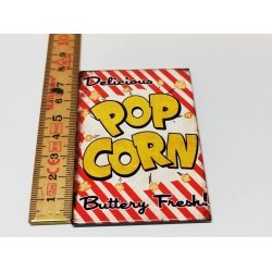 Skilt i metal popcorn (nyt)