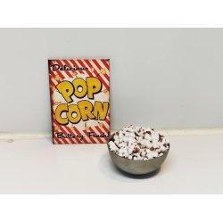 Skl i brstet stl (brugt)  5 cm