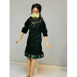 Mundbind i metal til dukkehus scala 1:12 (nyt)