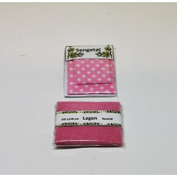 Pakke med sengetj (hndlavet)