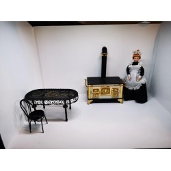 Bord i metal (brugt/som nyt)