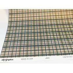 Ternet tapet grn, brun og beige (nyt)