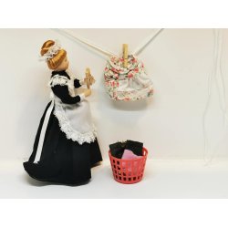 2 stk Tjklemmer i tr (ny)