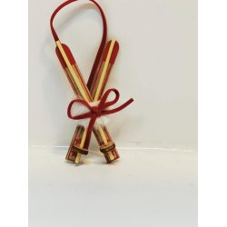 Ski og stave i tr (nye)