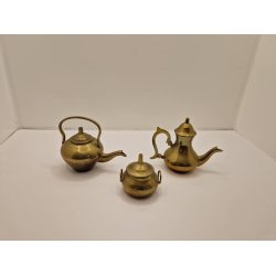 Skl med lg i messing (brugt)