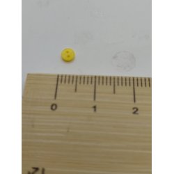 1 stk knap i plastik (ny) � 0,4 cm