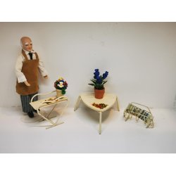 Bord i metal (antik)