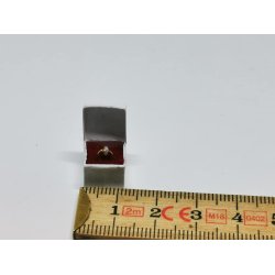 Ring i hvid ske (hndlavet)