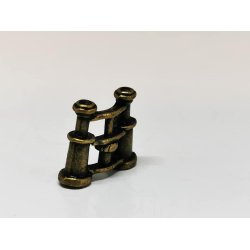 Kikkert i messing (ny) til dukkehus