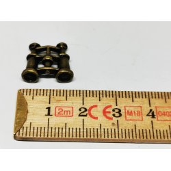 Kikkert i messing (ny) til dukkehus