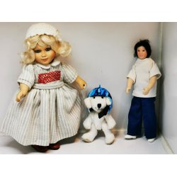 Styrthjelm til stor dukke 1:6 (ny)