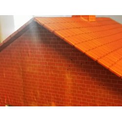 Rdt murstens hus med kkkenbord og altan (brugt) SENDES IKKE