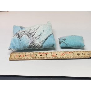 Dyne og pude (hndlavet)