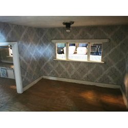 Rdt murstens hus med kkkenbord og altan (brugt) SENDES IKKE