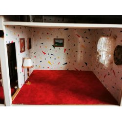 Dukkehus delvis mbleret scala 1:12 (brugt) SENDES IKKE