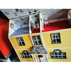 Dukkehus delvis mbleret scala 1:12 (brugt) SENDES IKKE