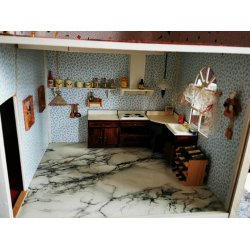 Dukkehus delvis mbleret scala 1:12 (brugt) SENDES IKKE