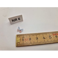 1 stk. Meget lille sommerfugle i resin (ny)