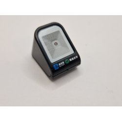 Moderne kasseapparat med, dankort terminal, hnd scannet og printer. I plastik (nyt)