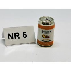 Rekordorlig Mango/hindbr dse i metal (ny)