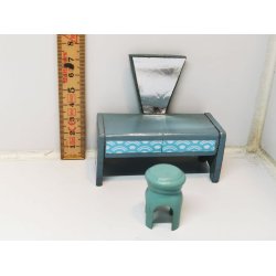 Sovevrelses st til dukkehus scala 1;16 (antik)