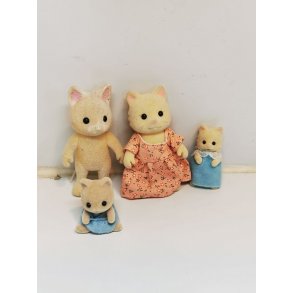 Sylvanian dukker med tj (brugt) 
