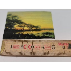 Plakat af solnedgang (brugt)