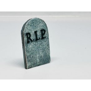 Gravsten til dukkehus scala 1:12 (hndlavet)