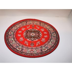 Ovalt tppe/juletrstppe (nyt) (nr D1649B) 18 x 15,5 cm