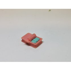 Dse med fisk i plastik (brugt)