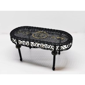 Bord i metal (brugt/som nyt)