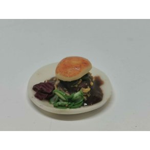 Bfsandwich med sovs osv (hndlavet)