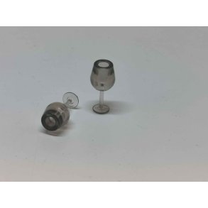 Vin glas i plastik (nyt)