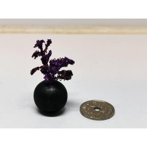 Blomster i vase (h�ndlavet)