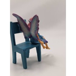 Elc dukke fe i plastik (brugt/som ny) 8,5 cm