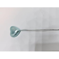 Hjerte / Ballon lysebl (ny)