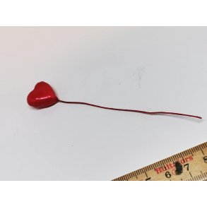 Hjerte / Ballon rd (ny)