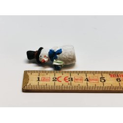 Snemand i resin (brugt)