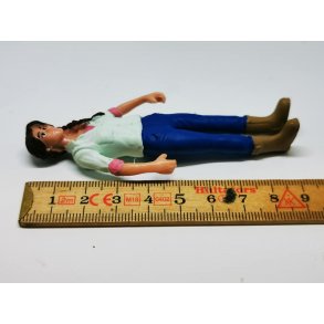 Dukke pige/dame scala 1:18 (ny)