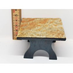 Bord med marmor look (hndlavet)