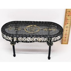 Bord i metal (brugt/som nyt)