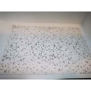 Hvidt papir med glimmer (nyt)