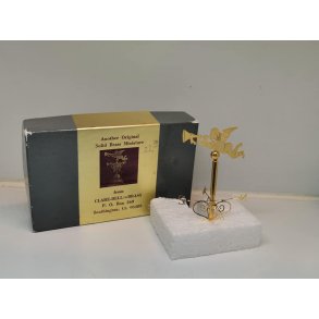 Clare-Bell vejr engel i original emballage (antik)