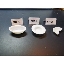 3 fade/skle i plastik (nye)